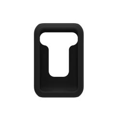 Microcase Oppo Watch Free Önü Açık Tasarım Silikon Kılıf - Siyah