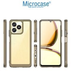 Microcase Realme Note 50 / Realme C53 4G  Shield Serisi Darbeye Dayanıklı Yarı Esnek Plastik Tpu Kılıf - AL8100