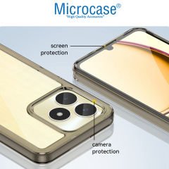 Microcase Realme Note 50 / Realme C53 4G  Shield Serisi Darbeye Dayanıklı Yarı Esnek Plastik Tpu Kılıf - AL8100