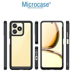 Microcase Realme Note 50 / Realme C53 4G  Shield Serisi Darbeye Dayanıklı Yarı Esnek Plastik Tpu Kılıf - AL8100