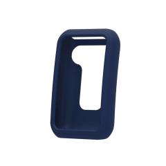 Microcase Oppo Watch Free Önü Açık Tasarım Silikon Kılıf - Lacivert