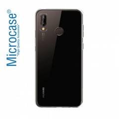 Microcase Huawei P20 Lite İnce Silikon Kılıf + Tam Kaplama Cam
