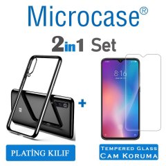 Microcase Xiaomi Mi 9 Explorer Plating Silikon Kılıf + CAM (SEÇ)