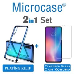 Microcase Xiaomi Mi 9 Explorer Plating Silikon Kılıf + CAM (SEÇ)