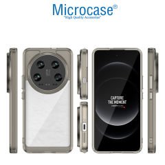 Microcase Xiaomi 14 Ultra  Shield Serisi Darbeye Dayanıklı Yarı Esnek Plastik Tpu Kılıf - AL8100