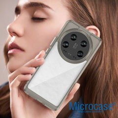 Microcase Xiaomi 14 Ultra  Shield Serisi Darbeye Dayanıklı Yarı Esnek Plastik Tpu Kılıf - AL8100