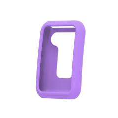 Microcase Oppo Watch Free Önü Açık Tasarım Silikon Kılıf - Mor