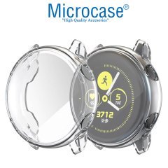Microcase Samsung Galaxy Watch Active R500 Önü Kapalı Tasarım Silikon Kılıf