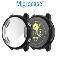 Microcase Samsung Galaxy Watch Active R500 Önü Kapalı Tasarım Silikon Kılıf