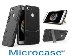 Xiaomi Mi 5X - A1 Alfa Armor Kılıf + Tam Kaplayan Cam (SEÇ)