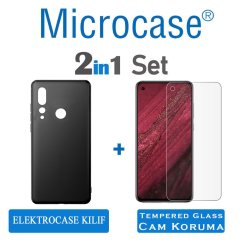 Microcase Huawei Nova 4 Elektrocase Silikon Kılıf + CAM (SEÇ)