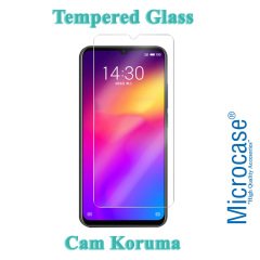 Microcase Meizu Note 9 Ultra İnce 0.2 mm Soft Silikon Kılıf + Tempered Glass Cam Koruma (SEÇENEKLİ)