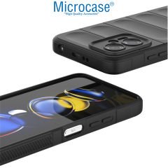 Microcase Xiaomi Poco X4 GT Miami Serisi Darbeye Dayanıklı Silikon Kılıf - Lacivert