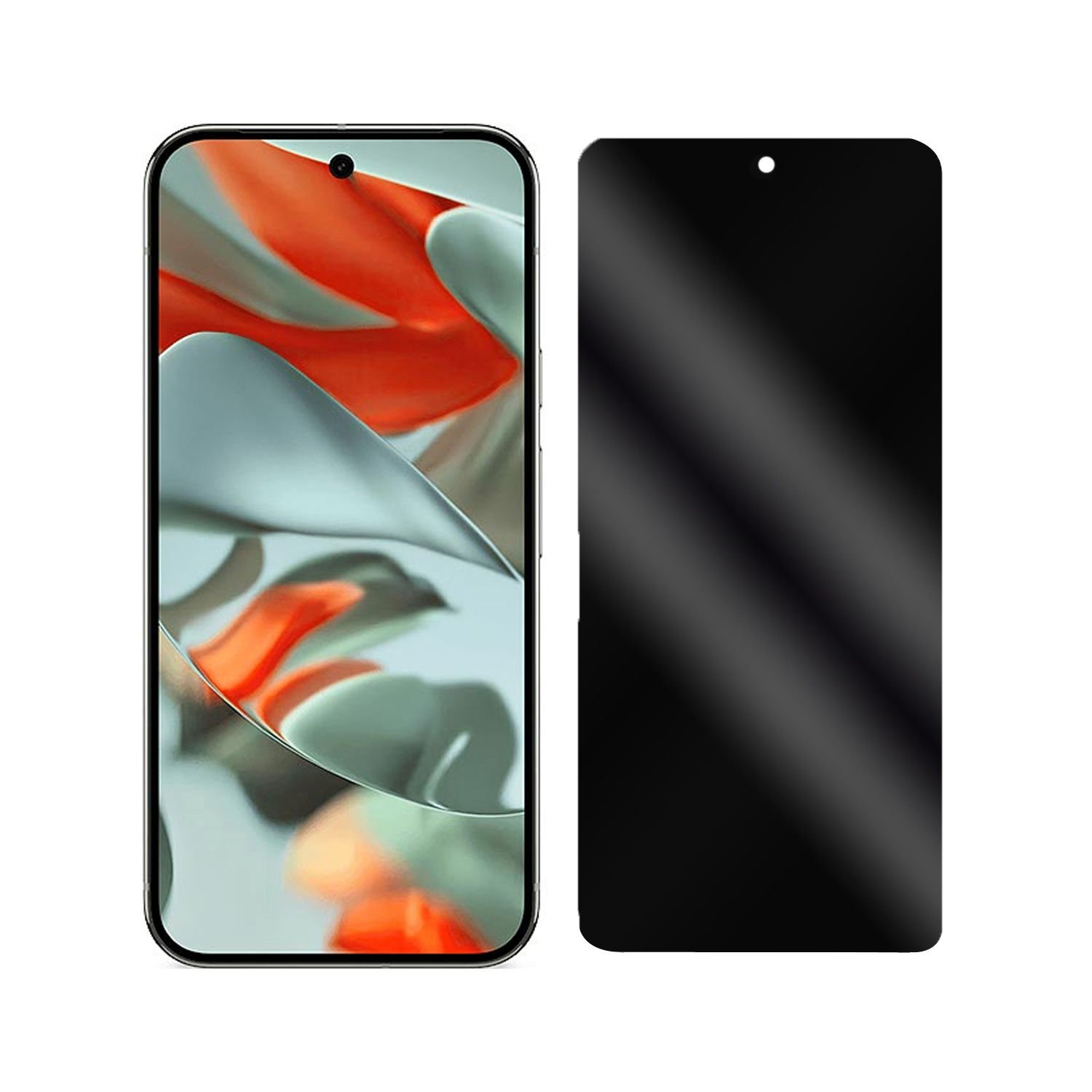 Microcase Google Pixel 9 XL Privacy Gizlilik Filtreli Tam Kaplayan Tempered Cam - AL3125