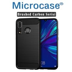 Microcase Huawei P Smart Plus (2019) Brushed Carbon Kılıf