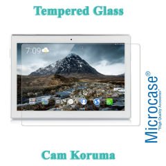 Microcase Lenovo Tab E10 TB-X104F Tab 4 10 Silikon Soft Kılıf + Tempered Glass Cam Koruma (SEÇENEKLİ)