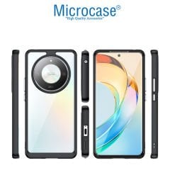 Microcase Huaweı Honor X9B 5G/Magic 6 Lite/Honor X50/X50 Pro /X50 GT  Shield Serisi Darbeye Dayanıklı Yarı Esnek Plastik Tpu Kılıf - AL8100