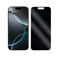 Microcase Iphone 16 Pro Privacy Gizlilik Filtreli Tam Kaplayan Tempered Cam - AL3125
