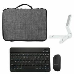 Microcase Tcl Nxtpaper 10s Tablet Tablet Çanta + Bluetooth Klavye + Mouse + Tablet Standı - AL8112