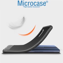 Microcase Oppo Reno Brushed Carbon Kılıf + CAM