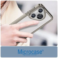 Microcase Huawei Pura 70  Shield Serisi Darbeye Dayanıklı Yarı Esnek Plastik Tpu Kılıf - AL8100