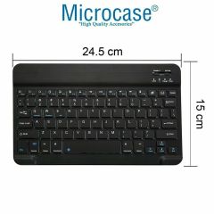 Microcase Tcl Nxtpaper 11 11 inch Tablet Tablet Çanta + Bluetooth Klavye + Mouse + Tablet Standı - AL8112