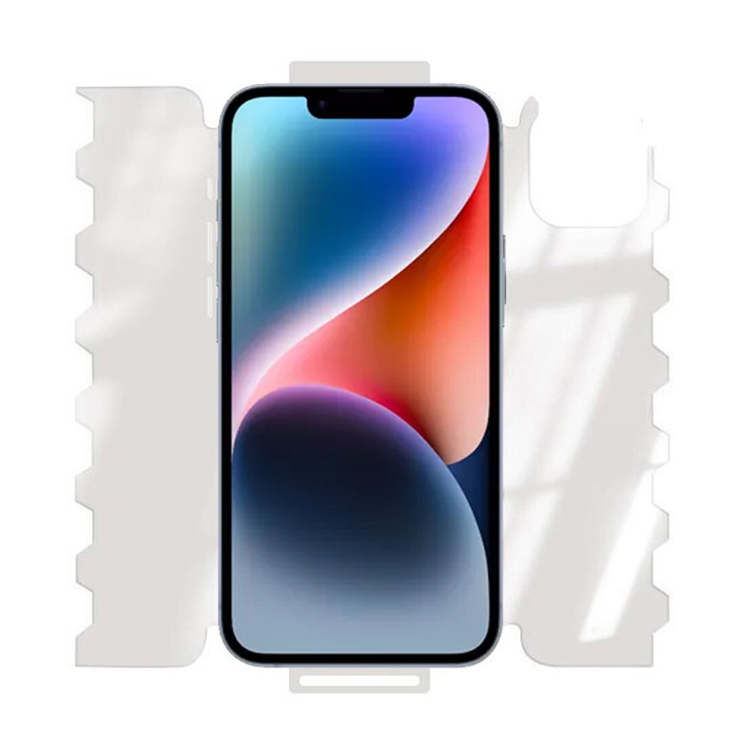 Microcase iPhone 14 Ön Arka Yan Koruma Full Body Film - FL360