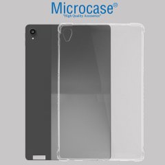Microcase Lenovo Tab P11 11 inch Tablet Anti Shock Series Silikon Tpu Soft Kılıf - Şeffaf