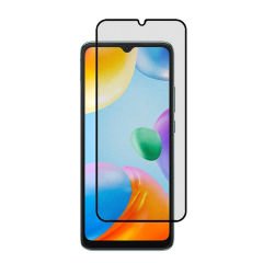 Microcase Xiaomi Redmi 10C - Poco C40 Tam Kaplayan Çerçeveli Mat Cam Koruma - AL3124