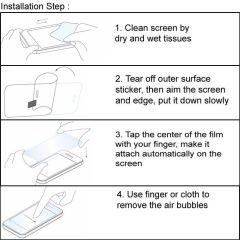 Microcase ZTE Nubia Z18 Tempered Glass Cam Ekran Koruyucu