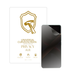 Microcase Xiaomi Redmi Poco X7/Redmi Note 14 Pro 5G ile Uyumlu Privacy Gizlilik Filtreli Hayalet Nano Ekran Koruyucu - EKM110