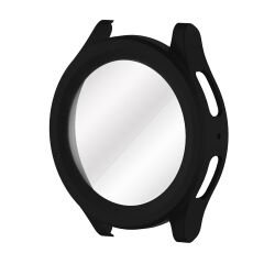 Microcase Samsung Galaxy Watch5 Pro 45mm Ekran Korumalı Sert Rubber Kılıf - AL3173