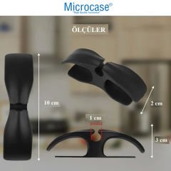 Microcase Yapışkanlı Kablo Sabitleyici Düzenleyici Çok Amaçlı Organizer Kablo Sarma Aparatı AL3962