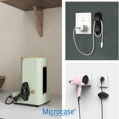 Microcase Yapışkanlı Kablo Sabitleyici Düzenleyici Çok Amaçlı Organizer Kablo Sarma Aparatı AL3962