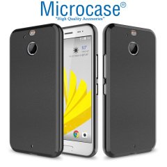 HTC 10 Evo Soft Esnek Silikon Kılıf + Tempered Glass Cam Koruma