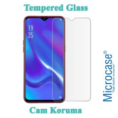 Microcase Oppo RX17 Neo Tempered Glass Cam Ekran Koruma