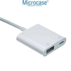Microcase USB 3.0 iPhone iPad Lightning Şarj ve Kamera Adaptörü - AL3187