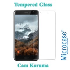 Microcase Huawei Honor 8 Lite Tempered Glass Cam Ekran Koruma