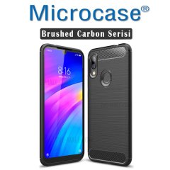 Microcase Xiaomi Redmi Y3 Brushed Silikon Kılıf +CAM
