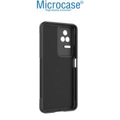 Microcase Xiaomi Poco F4 Miami Serisi Darbeye Dayanıklı Silikon Kılıf - Siyah