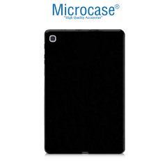 Microcase Samsung Galaxy Tab A 8.0 2019 T295 Silikon Soft Kılıf + Tempered Glass Cam Koruma (SEÇENEKLİ)