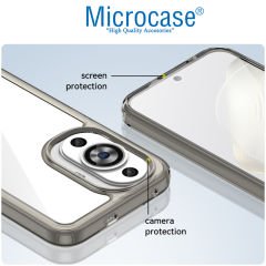 Microcase Huawei Nova 12S / Nova 11 Shield Serisi Darbeye Dayanıklı Yarı Esnek Plastik Tpu Kılıf - AL8100