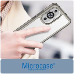 Microcase Huawei Nova 12S / Nova 11 Shield Serisi Darbeye Dayanıklı Yarı Esnek Plastik Tpu Kılıf - AL8100