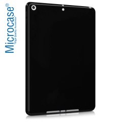 Microcase Apple iPad 9.7 2017 Silikon Tpu Soft Kılıf+EKRAN KORUMA