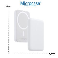 Microcase 3000 Mah Magsafe Uyumlu Kablosuz Şarj Powerbank AL3968