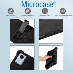 Microcase Apple iPad Mini 2024 8.3 inch Tablet için Standlı Silikon Kılıf - AL3309