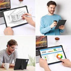 Microcase Apple iPad Mini 2024 8.3 inch Tablet için Standlı Silikon Kılıf - AL3309