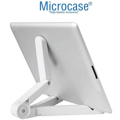 Microcase Apple iPad Air 13 2024  Tablet  Uyumlu Tablet Klavyesi + Tablet Tutucu Stand -AL3320