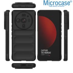 Microcase Xiaomi Mi 12 Ultra Miami Serisi Darbeye Dayanıklı Silikon Kılıf - Açık Mavi