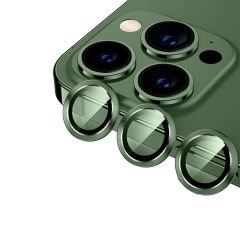 Microcase Iphone 16 Pro/16 Pro Max Kamera Camı Lens Koruyucu Halka Set - AL8114